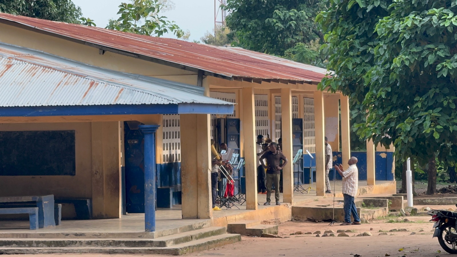 Le site du camp d’été